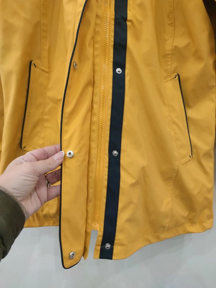 Ciré long jaune hublot neuf taille L - photo numéro 2