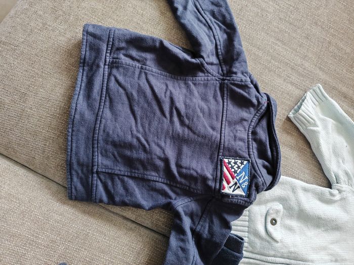 Lot 3 gilets bébé garçon 6 mois - photo numéro 5