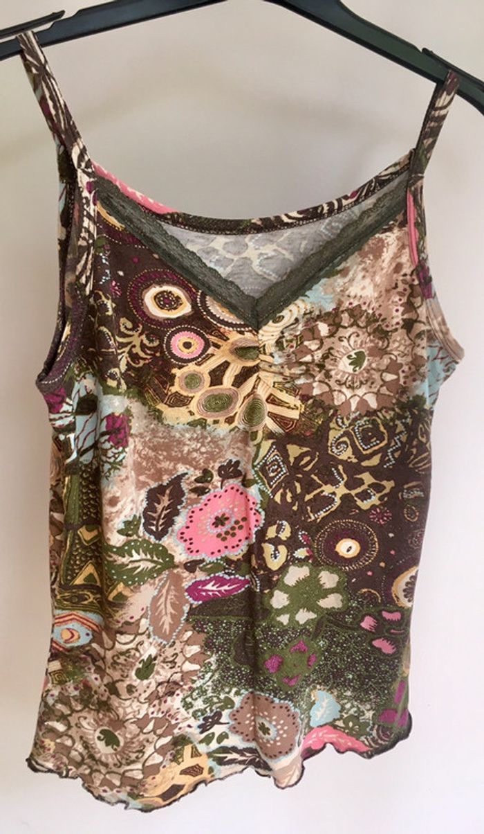 Débardeur chamarré