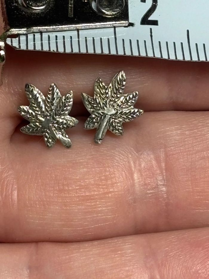 Paire de Boucles d’oreilles en argent - photo numéro 2
