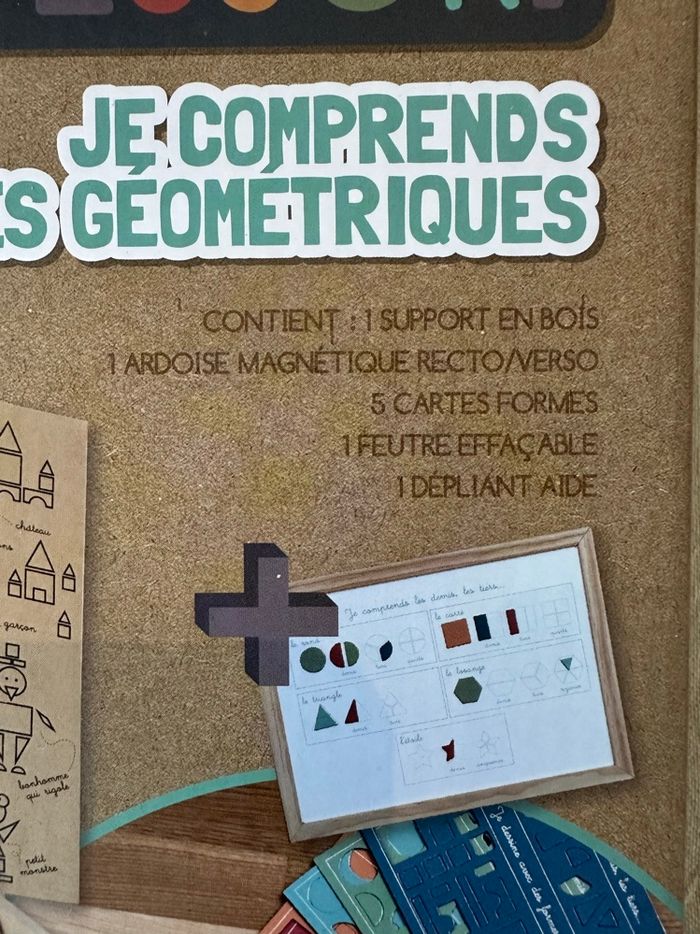 Jeu Montessori « Je comprends les formes géométriques » - photo numéro 2