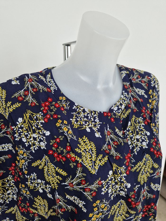 Ensemble bleu marine fleurie Balsamik - photo numéro 2