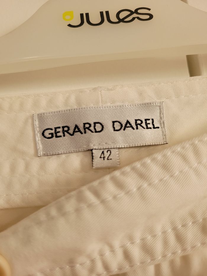 Pantalon été blanc Gérard Darel 42 - photo numéro 2