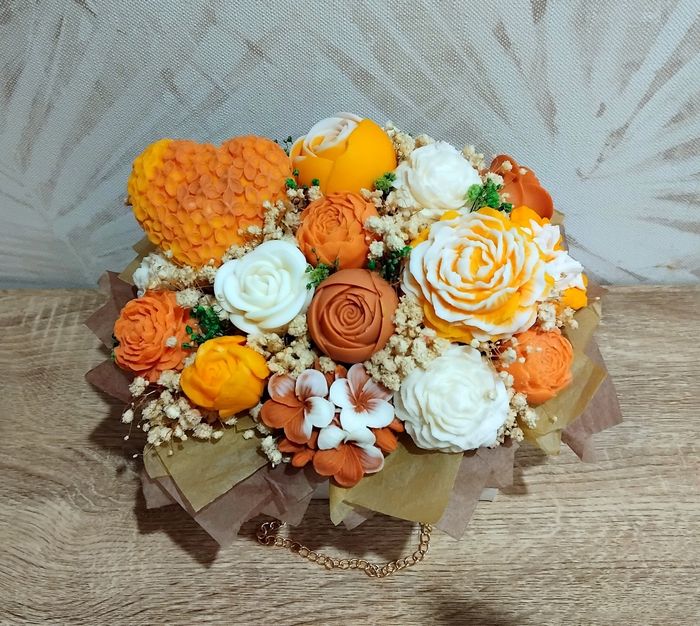 Bouquet en cire parfumée - photo numéro 7