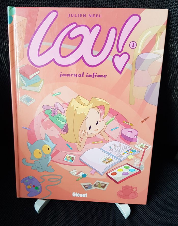 BD Lou ! Tome 1 Journal intime EO - Julien Neel - Glénat