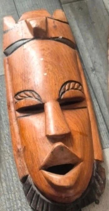 Vend le lot de 3 masques africains
