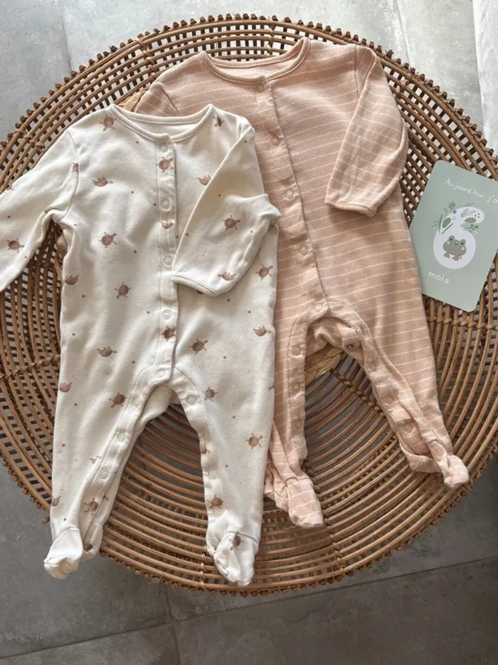 Pyjama, Kiabi à six mois