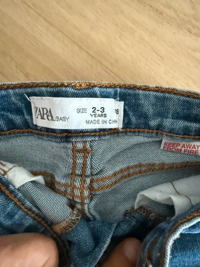 Lot jean t-shirt manches longues imprimé planètes - photo numéro 4
