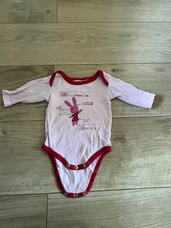 Body manches longues 3 mois