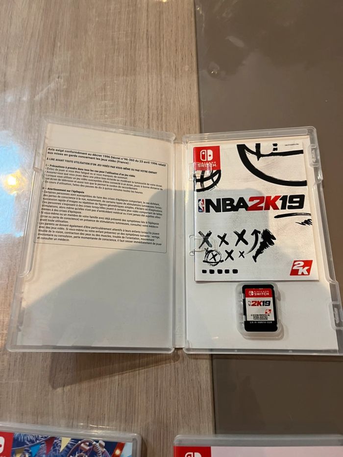 Jeux switch NBA 2019 - photo numéro 2
