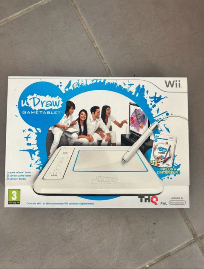 Jeu wii udraw studio