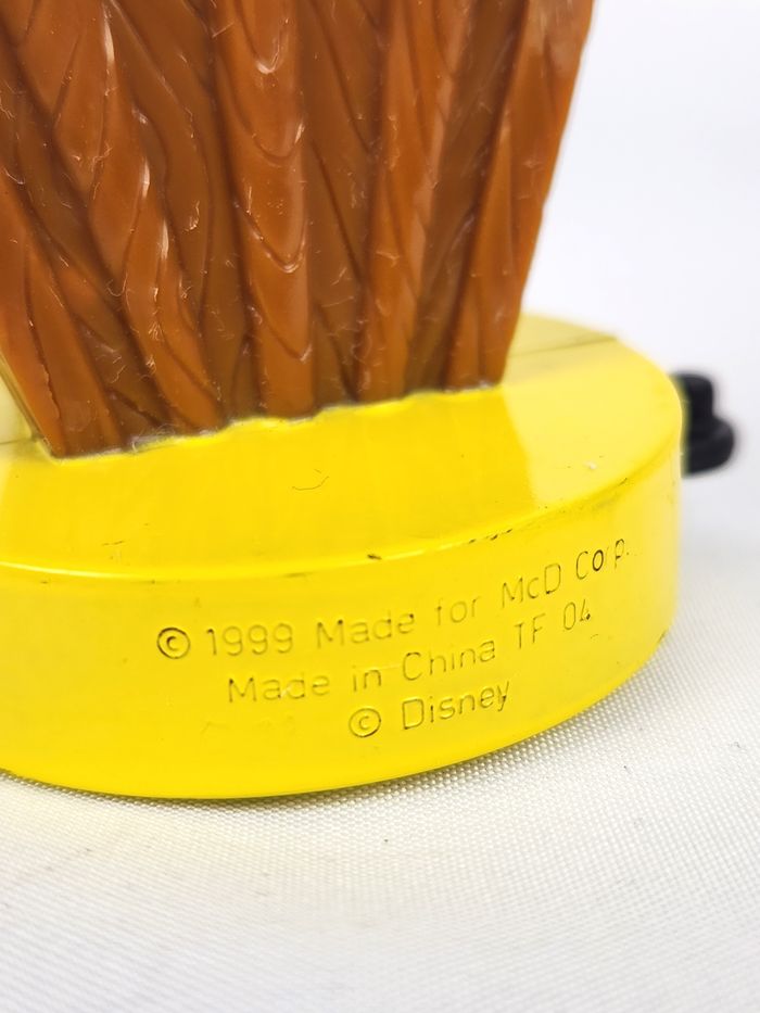 Figurine Woody Toy Story - Tampon Disneyland Paris - Vintage 1999 - photo numéro 7