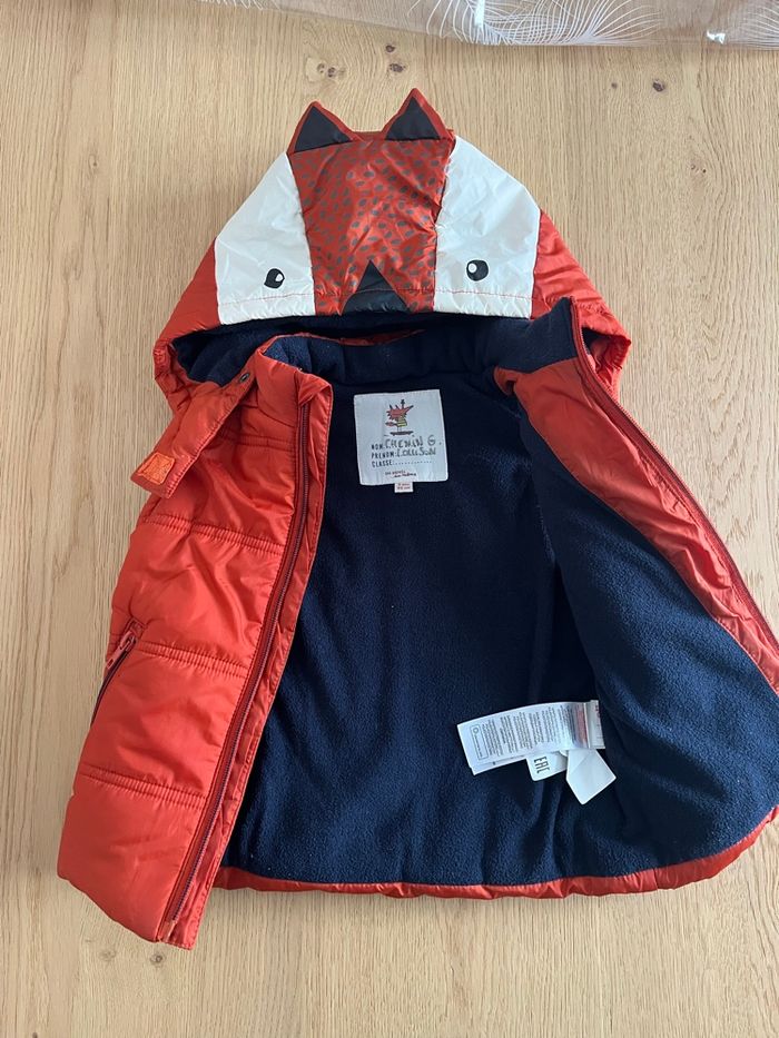 Doudoune sans manche 2 ans