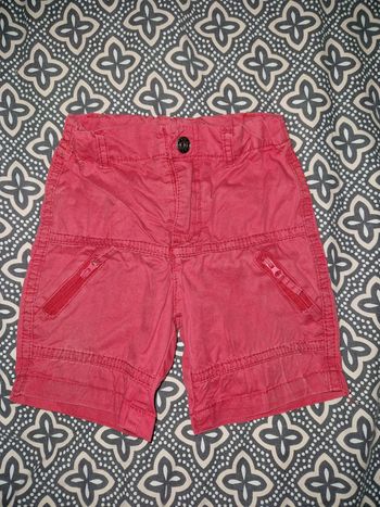 Short rouge 12 mois