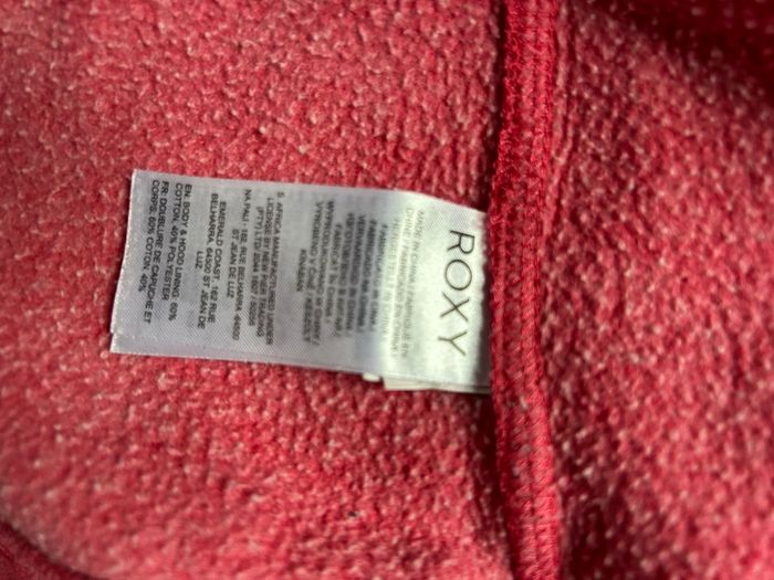 Gilet sportwear rose 8 ans Roxy - photo numéro 6