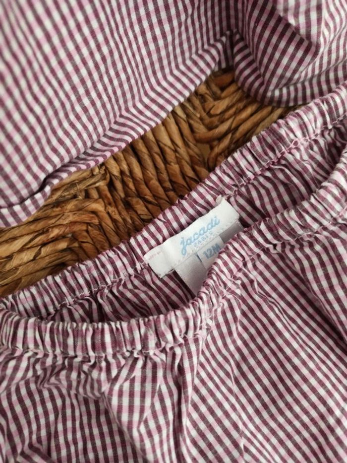 Robe et culotte jacadi 12 mois tbe - photo numéro 3
