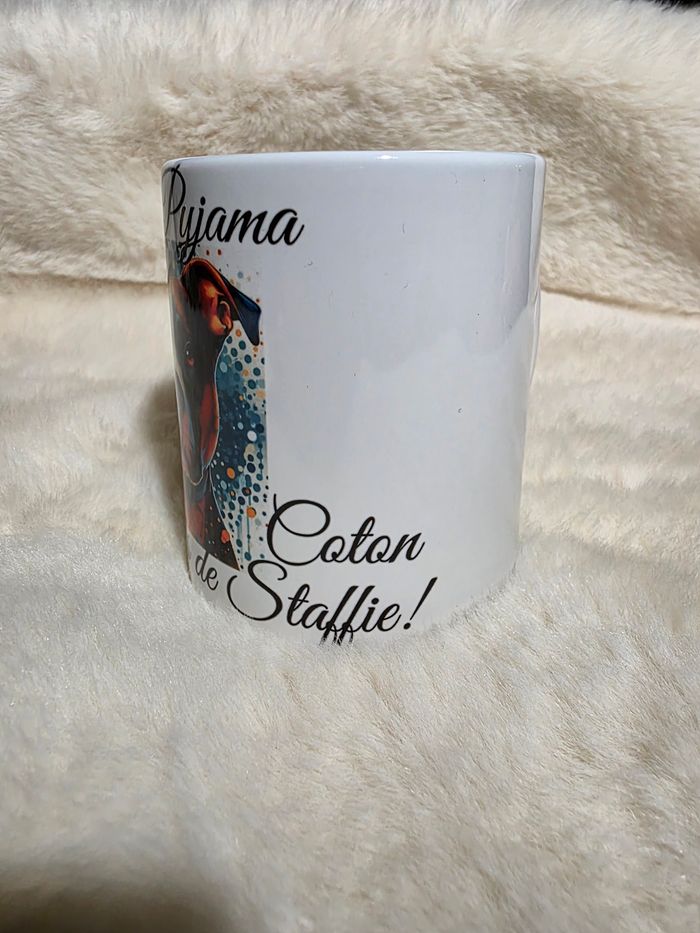Mug  staffie - photo numéro 2
