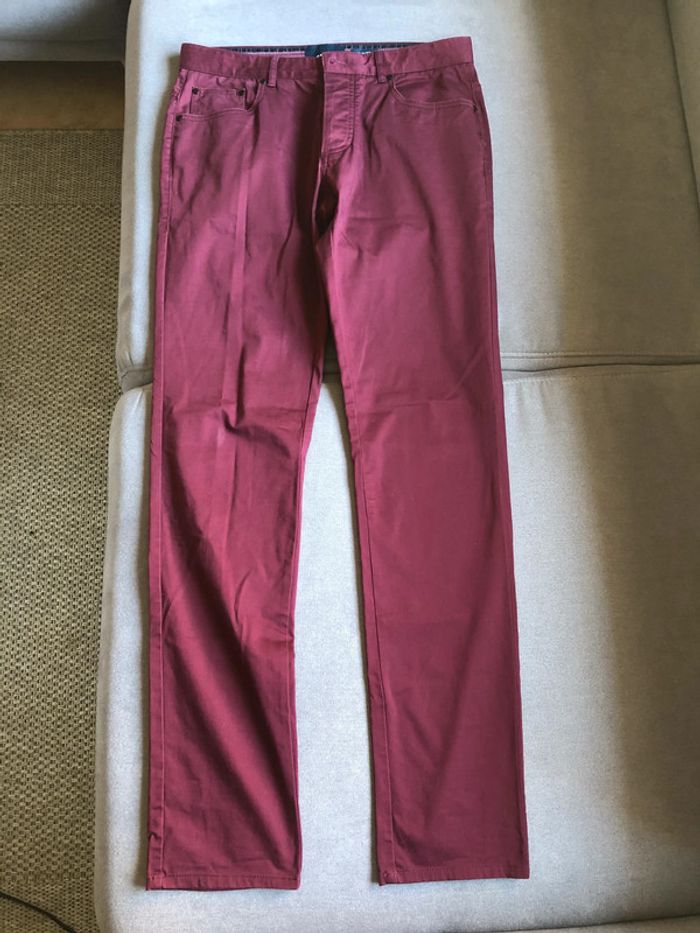 pantalon bordeaux Devred