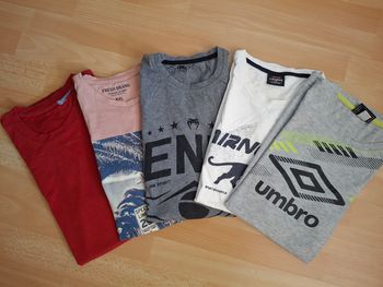 Lot 5 t shirt homme XXL airness umbro...
