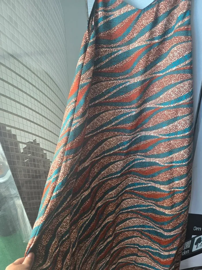 Robe en wax à fines bretelles – élégante de M à XL - photo numéro 8