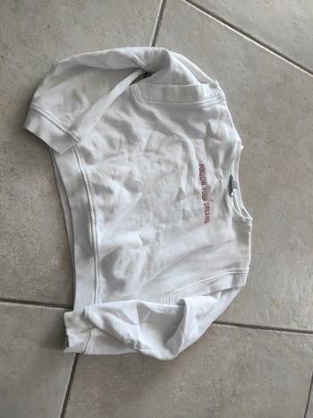 Sweat crop top Primark 8 ans