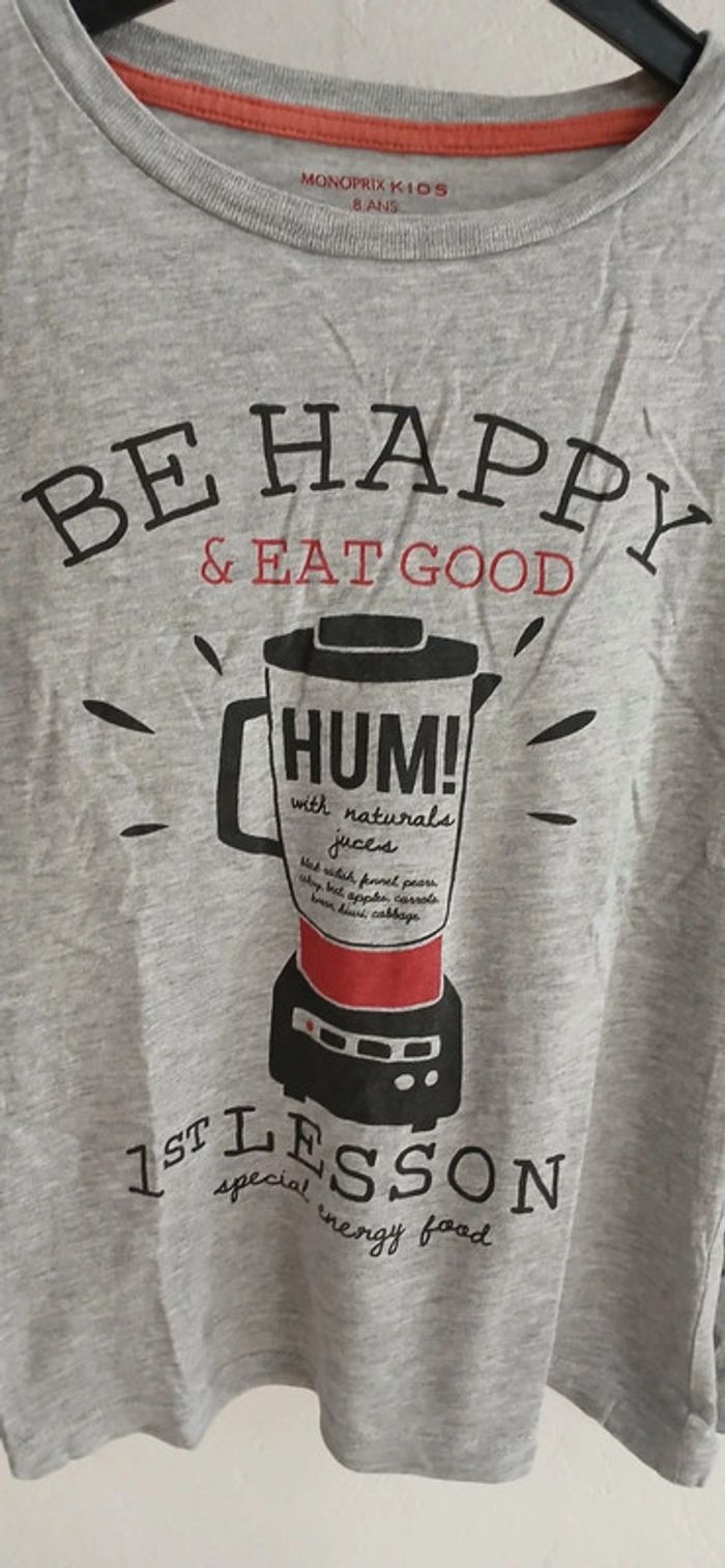 Tshirt ML Monoprix 8 ans - photo numéro 2