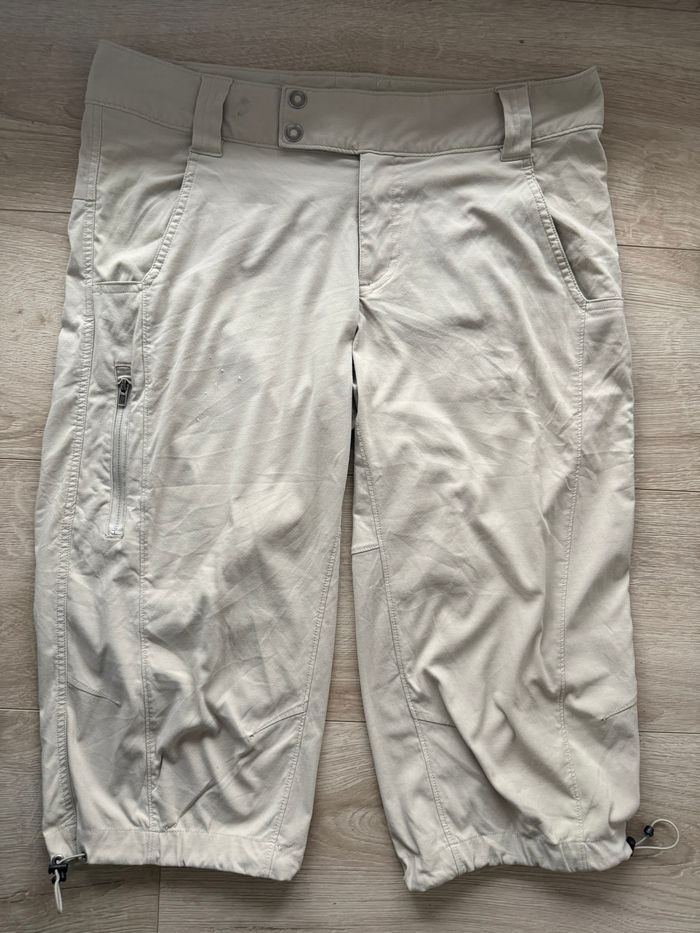 Pantacourt Randonnée Columbia – Beige – Femme – Taille 40/42 L – Omni-Shade