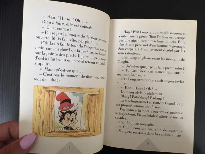 Livre les trois petits cochons et le grand méchant loup Disney lecture - photo numéro 5