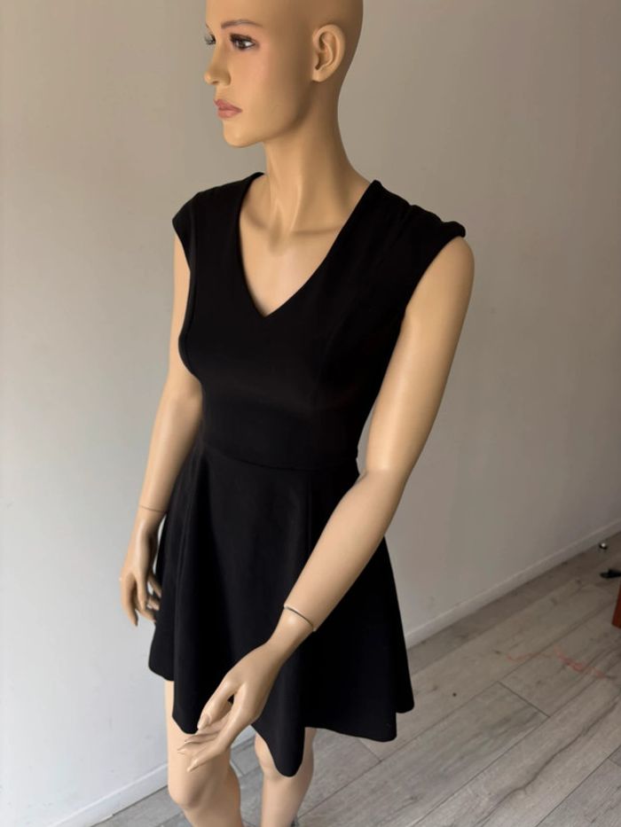 Robe peplum noir Philipp plein portée une soirée - photo numéro 13