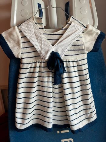 Robe marinière vintage 18 mois