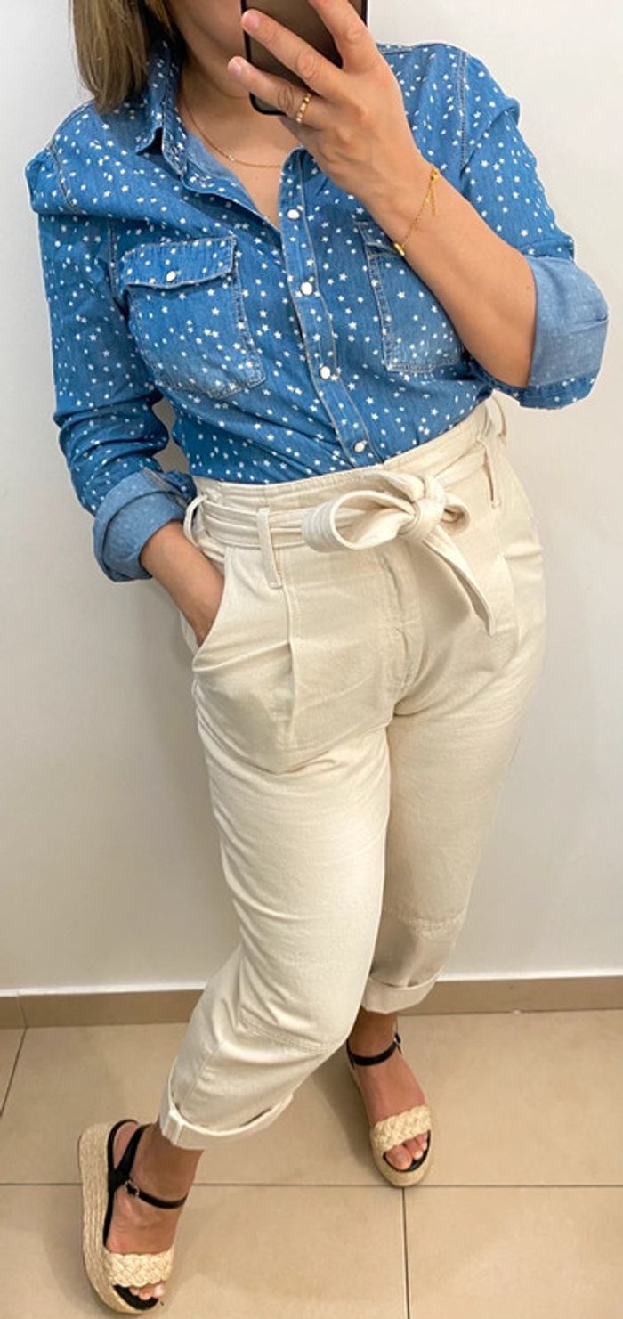 Chemise en jean - photo numéro 5