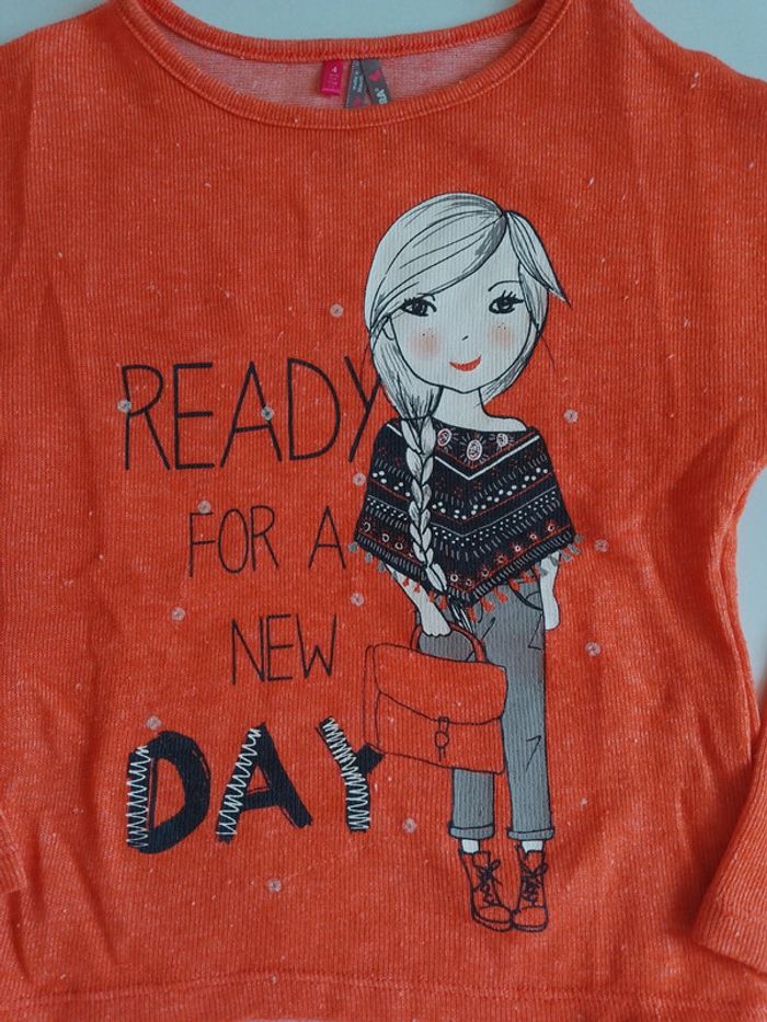 T-shirt fille 4 ans Orchestra - photo numéro 4