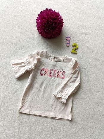 T-shirt manches longues neuf 12M