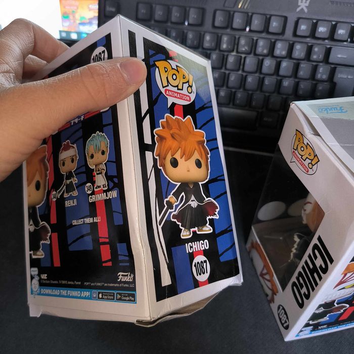 Lot 2 Figurines Funko Pop / Ichigo 1087 / Bleach / Funko Spécial édition (1 Chase + 1Normal) - photo numéro 10