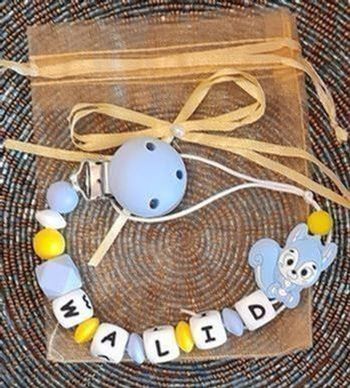 Attache tétine personnalisé