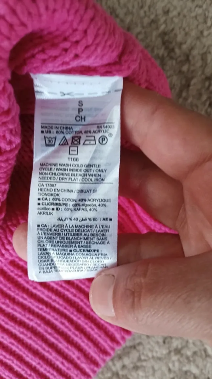 Pull torsadé Old Navy - Taille S - photo numéro 4
