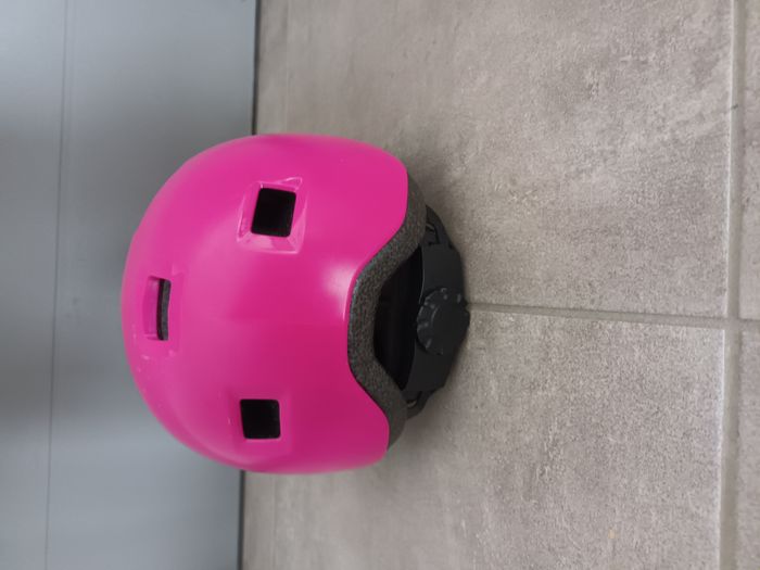 Casque rose S Oxelo Decathlon 52 à 54 cm - photo numéro 4