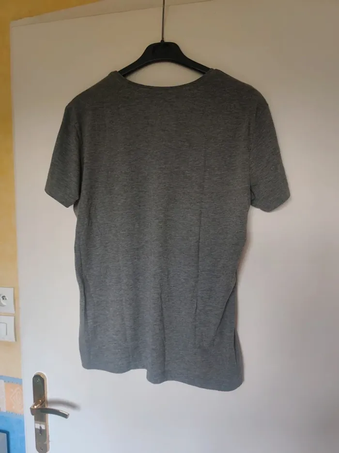 Tshirt gris col V Colin's - photo numéro 3