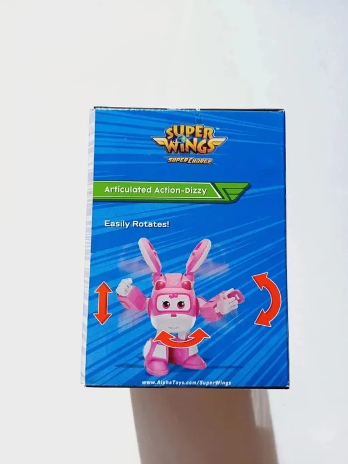 Figurine Super Wings Articulated Action Dizzy - photo numéro 4