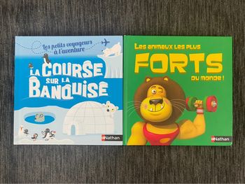 Lot de 2 livres animaux - Nathan