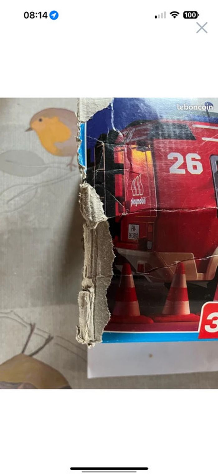 Playmobil de pompiers avec accessoires - photo numéro 2