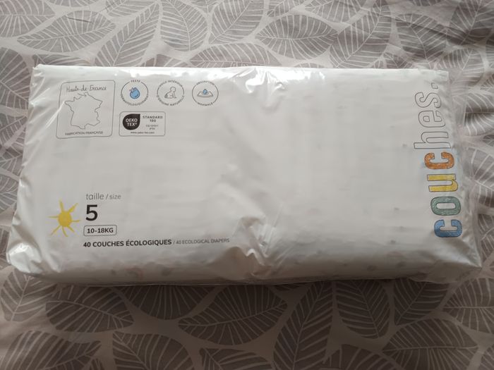 1 paquet de couches La Marque en moins neuf
