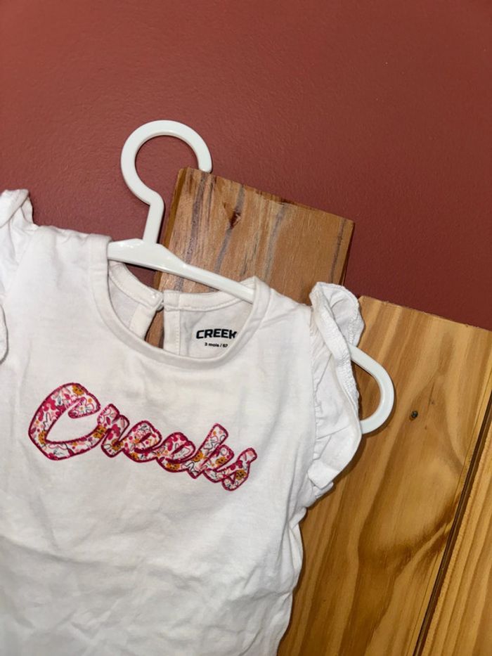 T-shirt Creeks Neuf 3 mois - photo numéro 3