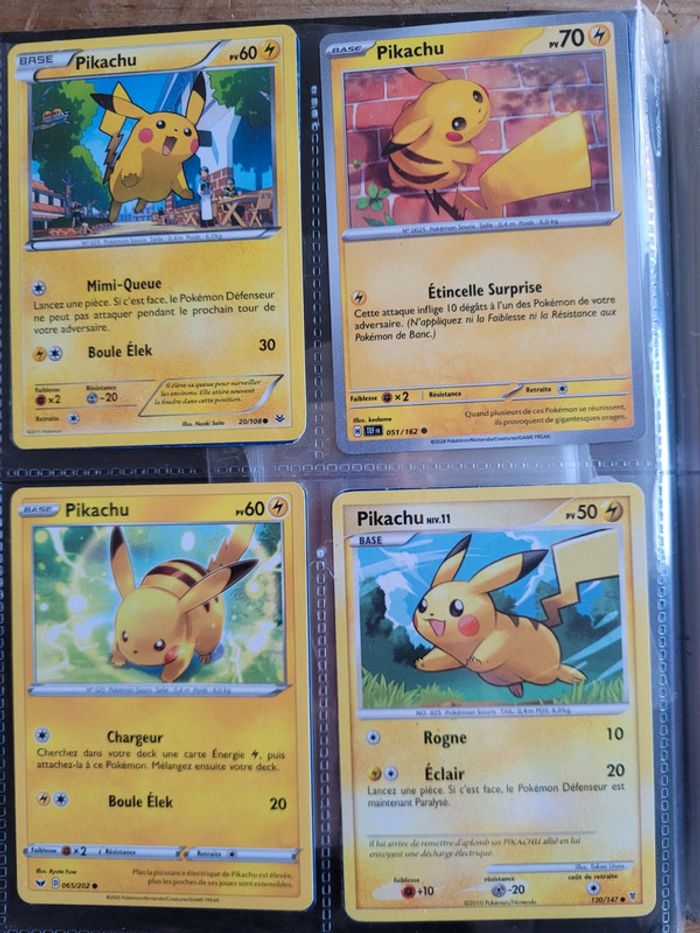 Vends lot de 60 cartes pokemon (5 sont italiennes) - photo numéro 2