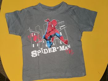 Tee-shirt spiderman 2/3 ans