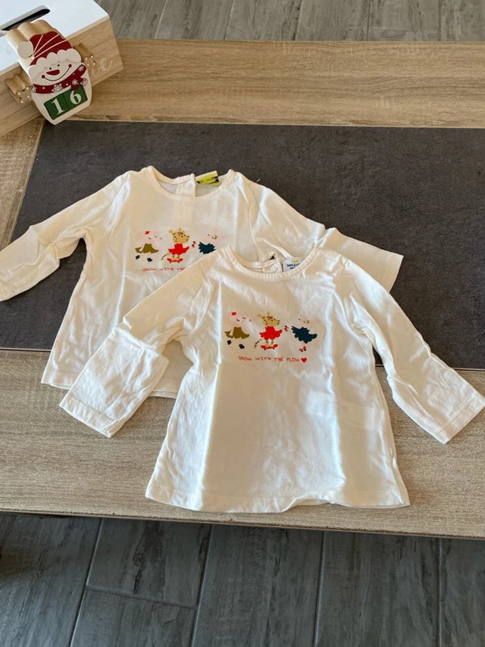 Lot de 2 tshirts TAO 9 mois