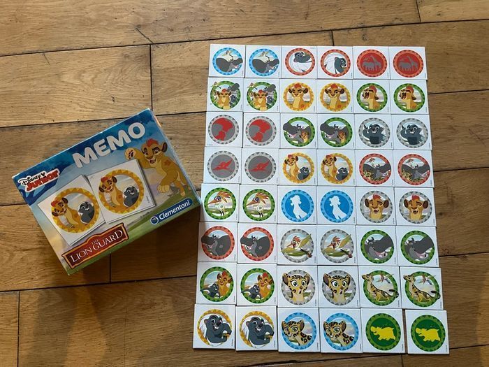 Mémo Disney Roi lion Clementoni 48 cartes - photo numéro 4