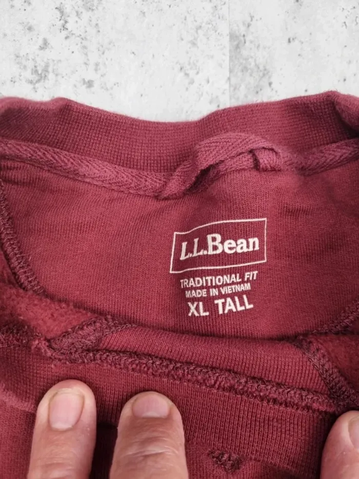 Sweat L.L. Bean bordeaux, XL Hommes - photo numéro 6