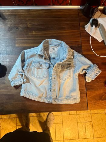 Veste en jeans fille vertbaudet 12 mois