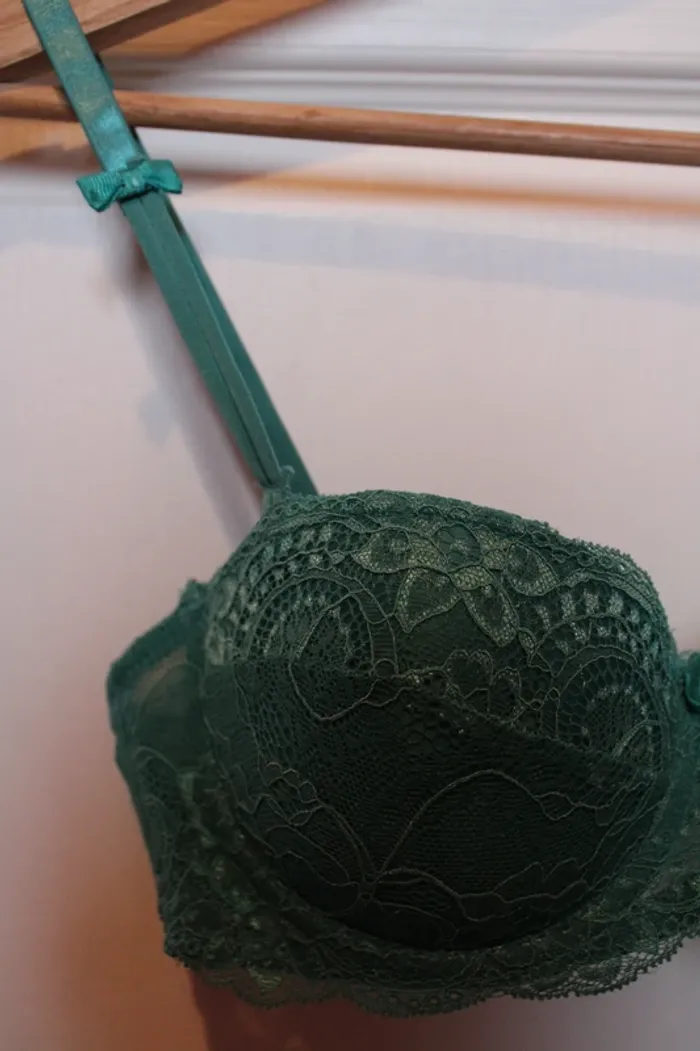 soutien gorge manoukian bleu turquoise - photo numéro 2